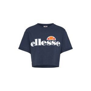 ELLESSE Tričko 'Alberta'  tmavomodrá / biela / oranžová / červená