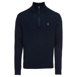 Polo Ralph Lauren Sveter 'LS HZ PP-LONG SLEEVE-SWEATER'  tmavomodrá