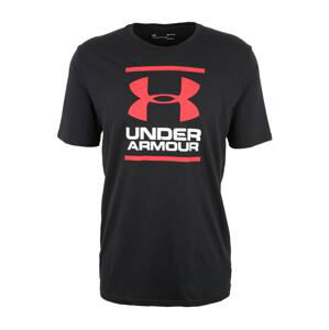 UNDER ARMOUR Funkčné tričko 'GL Foundation'  svetločervená / čierna / biela