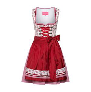 Krüger Madl Dirndl  červená / biela