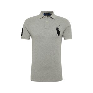 POLO RALPH LAUREN Tričko 'SSKCBPPSLM-SHORT SLEEVE-KNIT'  sivá