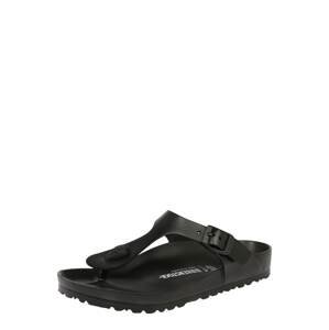 BIRKENSTOCK Žabky 'Gizeh'  čierna