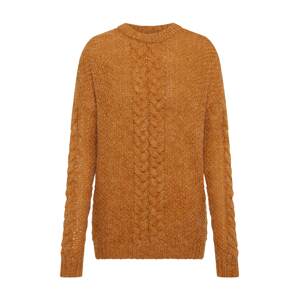 VILA Oversize sveter 'VISAGA KNIT'  horčicová