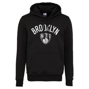 NEW ERA Mikina 'Brooklyn Nets'  biela / čierna