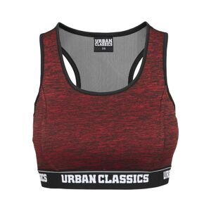 Urban Classics BH 'Active'  čierna / tmavočervená