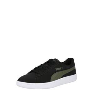 PUMA Nízke tenisky 'Smash V2 Buck'  kaki / čierna / biela