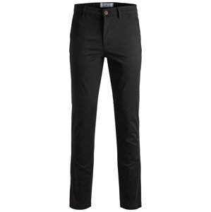 JACK & JONES Chino nohavice 'Marco Bowie'  čierna