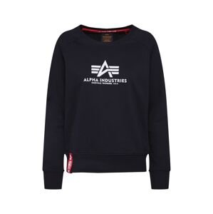 ALPHA INDUSTRIES Mikina  čierna