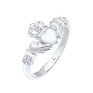 ELLI Prsteň 'Claddagh'  strieborná