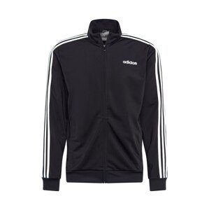 ADIDAS PERFORMANCE Športová bunda 'Essentials'  čierna / biela