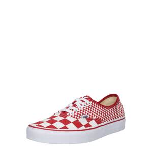 VANS Nízke tenisky 'UA Authentic'  červená / biela