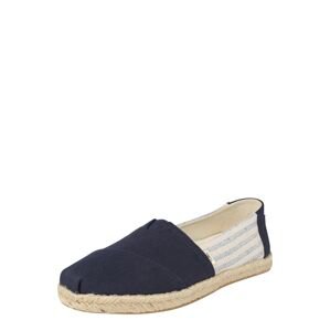 TOMS Espadrille 'Alpargata Core'  námornícka modrá / béžová