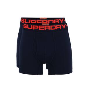 Superdry Boxerky  námornícka modrá / červená