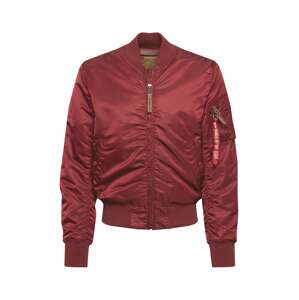 ALPHA INDUSTRIES Prechodná bunda 'MA-1 VF 59'  burgundská