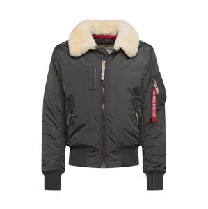 ALPHA INDUSTRIES Prechodná bunda 'Injector III'  tmavosivá