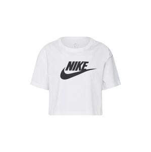 Nike Sportswear Tričko  čierna / biela