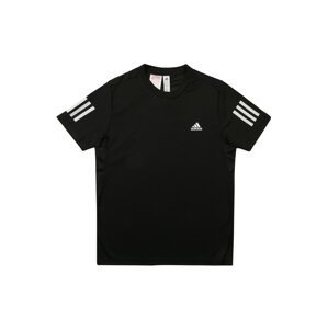 ADIDAS PERFORMANCE Funkčné tričko '3-Streifen'  čierna / biela