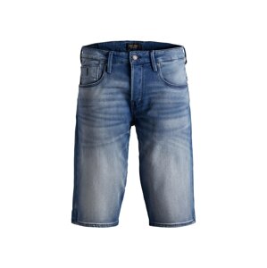 JACK & JONES Džínsy  modrá denim / hnedá