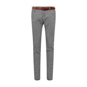 INDICODE JEANS Chino nohavice 'Nelson'  tmavosivá