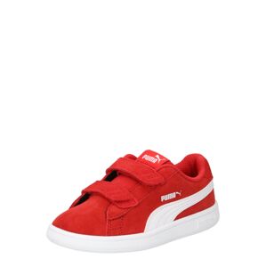 PUMA Tenisky 'Smash'  červená / biela