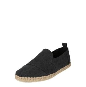 TOMS Espadrilky 'DECONSTRUCTED ALPARGATA ROPE'  čierny denim