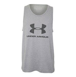 UNDER ARMOUR Funkčné tričko  sivá / čierna