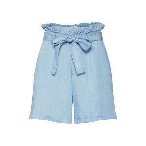 Noisy may Nohavice 'NMENDI BELTED SHORTS'  modrá denim