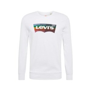 LEVI'S Mikina 'GRAPHIC CREW B'  šedobiela