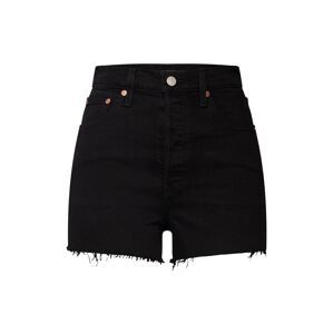 LEVI'S Džínsy 'RIBCAGE SHORT'  čierny denim