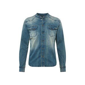 tigha Košeľa 'Freddy 9153'  modrá denim