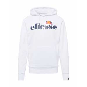 ELLESSE Mikina  biela / čierna / oranžová / červená