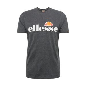 ELLESSE Tričko 'Prado'  tmavosivá / oranžová / melónová / biela