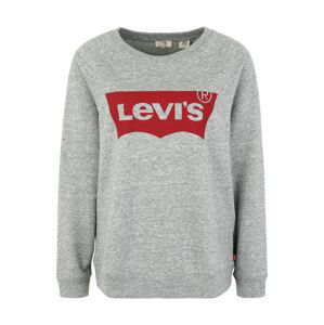 Levi's® Plus Mikina 'RELAXED GRAPHIC'  sivá melírovaná