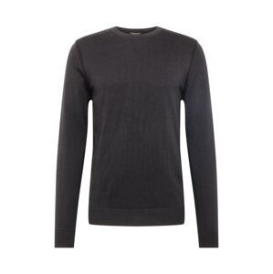 SELECTED HOMME Sveter 'SLHDANIEL CREW NECK B NOOS'  čierna