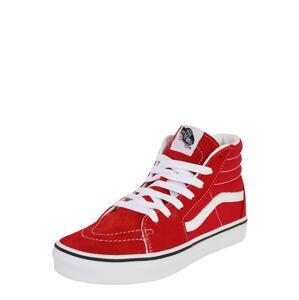 VANS Tenisky 'UY SK8-Hi RACING'  červená / biela