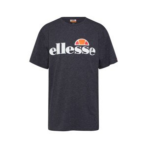 ELLESSE Tričko 'Albany'  tmavosivá / mandarínková / grenadínová / biela