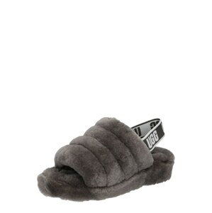 UGG Papuče 'Fluff Yeah Slide'  sivá