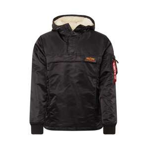 ALPHA INDUSTRIES Prechodná bunda  oranžová / červená / čierna / biela