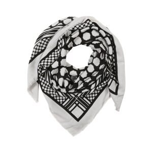 VERO MODA Šatka 'VMMALINA SQUARE SCARF'  sivá