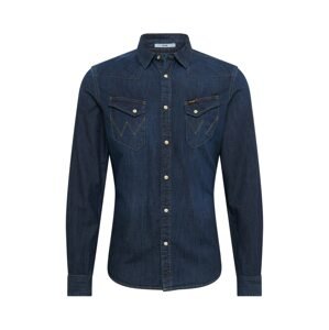 WRANGLER Košeľa 'LS WESTERN SHIRT'  modrá denim