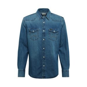 WRANGLER Košeľa  modrá denim