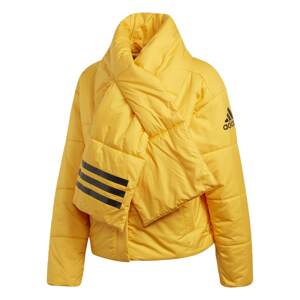 ADIDAS PERFORMANCE Outdoorová bunda 'Big Baffle'  žltá / čierna