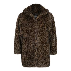 Urban Classics Prechodná bunda 'Leo Teddy Coat'  olivová