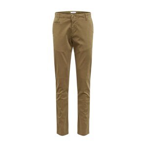 KnowledgeCotton Apparel Chino nohavice  olivová