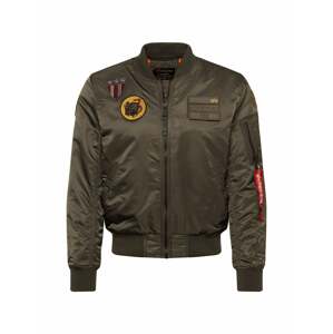 ALPHA INDUSTRIES Prechodná bunda 'MA-1 Air Force'  tmavosivá