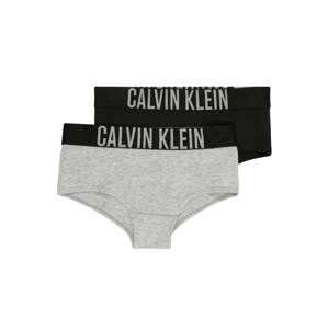 Calvin Klein Underwear Nohavičky '2 PACK SHORTY'  sivá / čierna