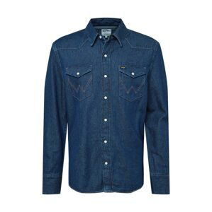 WRANGLER Košeľa 'Western Shirt'  modrá denim