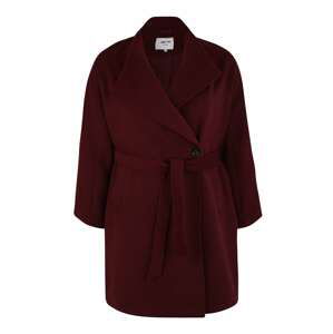 ABOUT YOU Curvy Prechodný kabát 'Charis Coat'  burgundská