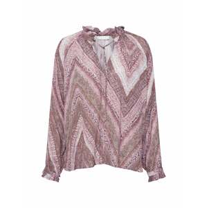 Rich & Royal Blúzka 'Raglan Blouse with Snake Print'  ružová