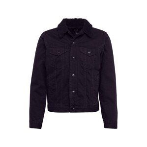 GAP Prechodná bunda 'V-SHERPA DENIM JACKET BLACK'  čierny denim